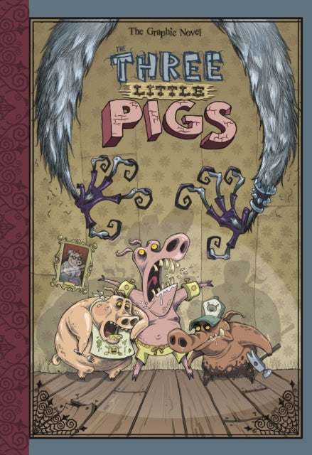 Book cover of: Three Little Pigs. By: Aaron Blecha