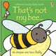 Book cover of: That's not my bee.