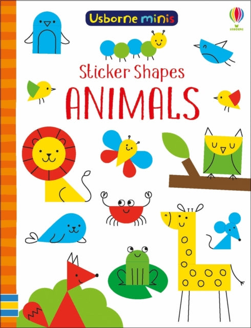 Book cover of: Sticker Shapes Animals. By: Sam Smith