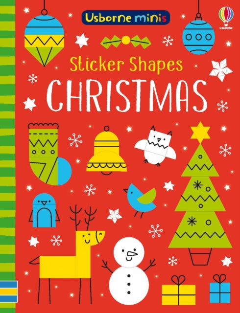 Sticker Shapes Christmas 9781474947749 S. A. M. SMITH