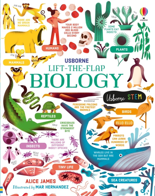 Lift-the-Flap Biology 9781474969154 James, Alice