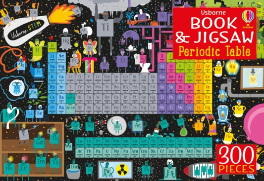 Book cover of: Usborne Book and Jigsaw Periodic Table. By: Sam Smith