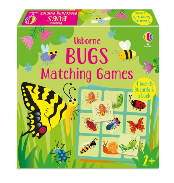 Book cover of: Bugs Matching Games