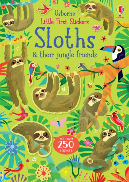 Book cover of: Little First Stickers Sloths
