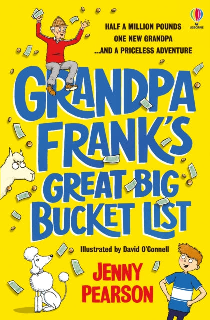 Grandpa Frank's Great Big Bucket List 9781474974066 Jenny Pearson