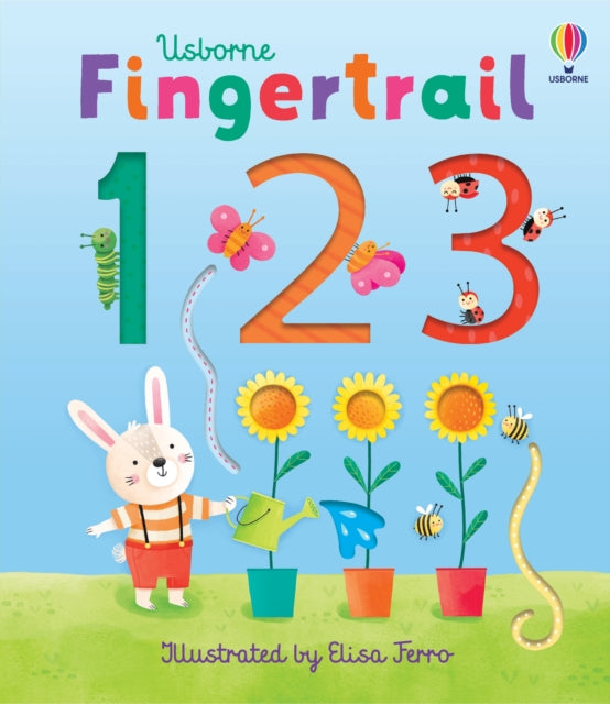 Book cover of: Fingertrail 123. By: Felicity Brooks