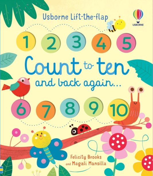 Book cover of: Count to Ten and Back Again. By: Felicity Brooks