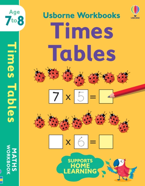 Book cover of: Usborne Workbooks Times Tables 7-8