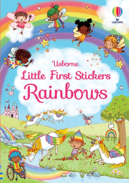 Book cover of: Little First Stickers Rainbows