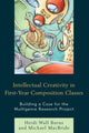 Book cover of: Intellectual Creativity in First-Year Composition Classes. By: Heidi Wall Burns
