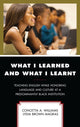 Book cover of: What I Learned and What I Learnt. By: Williams