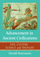 Book cover of: Advancement in Ancient Civilizations. By: Harald Haarmann
