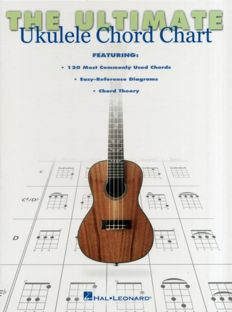 Book cover of: Ultimate Ukulele Chord Chart