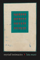 Book cover of: Myriad Intimacies. By: Lata Mani
