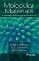 Book cover of: Molecular Materials. By: Sanjay Malhotra