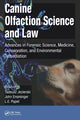 Book cover of: Canine Olfaction Science and Law. By: Tadeusz Jezierski
