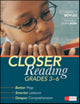 Book cover of: Closer Reading, Grades 3-6. By: Nancy N. Boyles