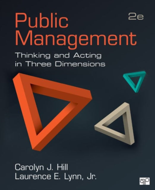Book cover of: Public Management. By: Carolyn J. Hill