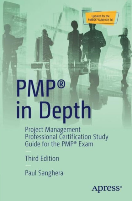Book cover of: PMP® in Depth. By: Paul Sanghera