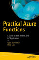 Book cover of: Practical Azure Functions. By: Agus Kurniawan