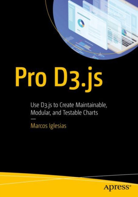 Book cover of: Pro D3.js. By: Marcos Iglesias