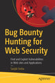 Book cover of: Bug Bounty Hunting for Web Security. By: Sanjib Sinha