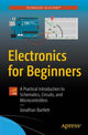 Book cover of: Electronics for Beginners. By: Jonathan Bartlett