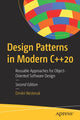 Book cover of: Design Patterns in Modern C++20. By: Dmitri Nesteruk