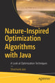 Book cover of: Nature-Inspired Optimization Algorithms with Java. By: Shashank Jain