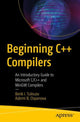 Book cover of: Beginning C++ Compilers. By: Ademi Ospanova