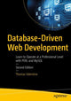 Book cover of: Database-Driven Web Development. By: Thomas Valentine