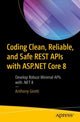 Book cover of: Coding Clean, Reliable, and Safe REST APIs with ASP.NET Core 8. By: Anthony Giretti