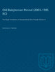 Book cover of: Old Babylonian Period (2003-1595 B.C.). By: Douglas Frayne