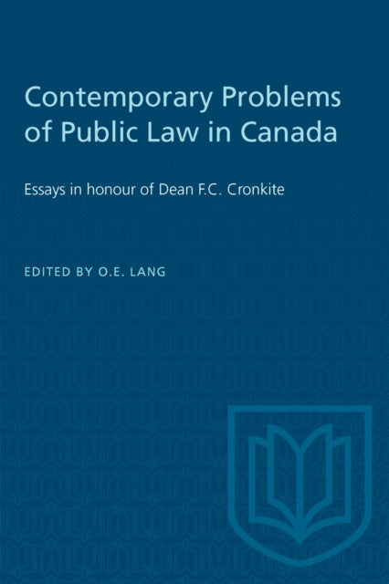 Book cover of: Contemporary Problems of Public Law in Canada. By: LANG