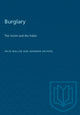 Book cover of: Burglary. By: Okihiro WALLER