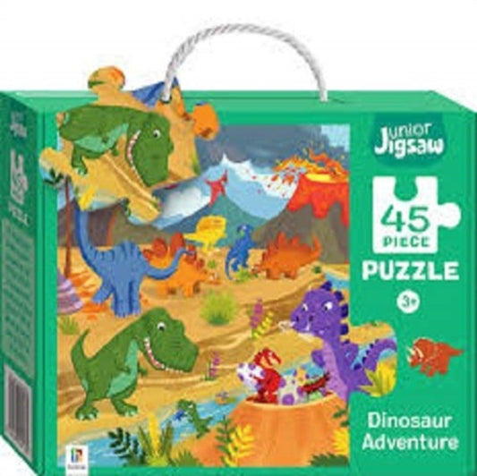 Book cover of: Junior Jigsaw: Dinosaur Adventure