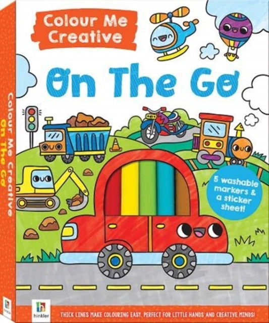 Book cover of: Colour Me Creative: On the Go