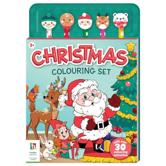 Book cover of: Christmas Colouring Set