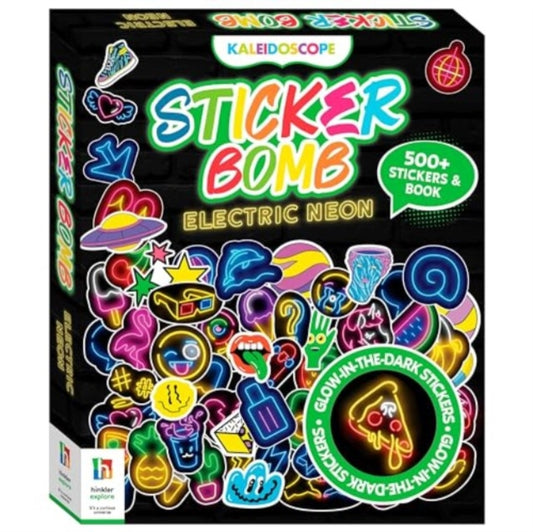 Book cover of: Kaleidoscope Sticker Bomb Electric Neon
