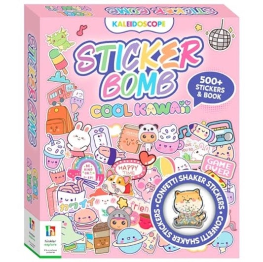 Book cover of: Kaleidoscope Sticker Bomb Cool Kawaii