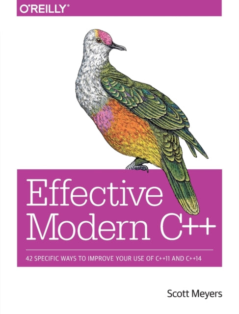 Book cover of: Effective Modern C++. By: Scott Meyers