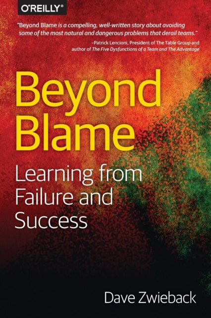 Book cover of: Beyond Blame. By: Dave Zwieback