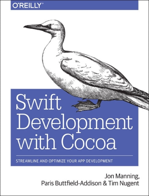 Book cover of: Swift Development with Cocoa. By: Jonathon Manning
