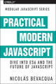Book cover of: Modular JS: Practical ES6. By: Nicolas Bevacqua