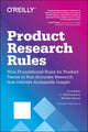 Book cover of: Product Research Rules. By: C. Todd Lombardo