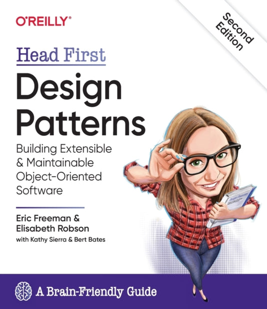 Book cover of: Head First Design Patterns. By: Eric Freeman