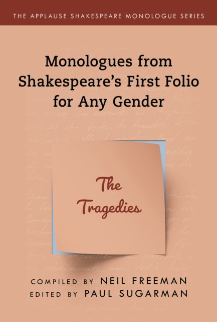 Book cover of: Tragedies,The. By: Paul Sugarman
