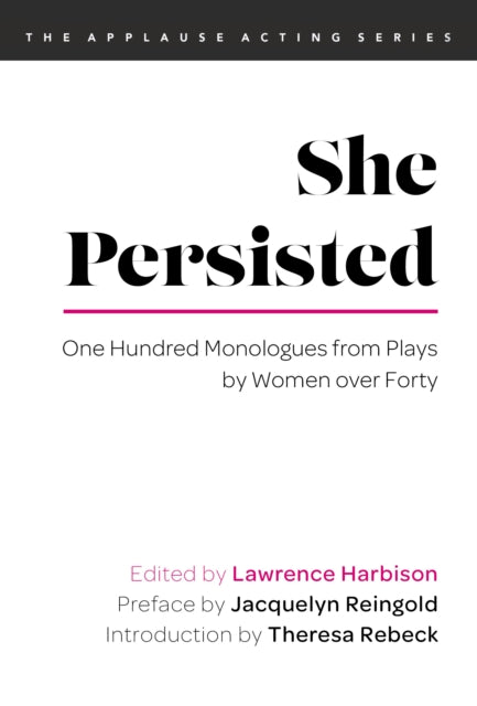 Book cover of: She Persisted. By: Lawrence Harbison