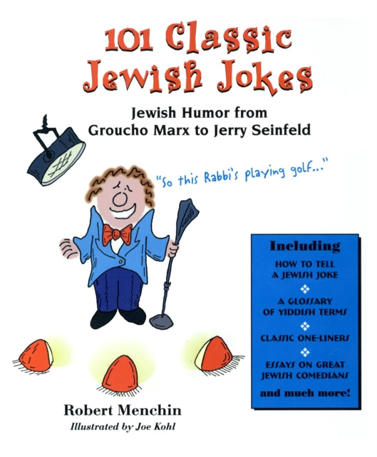 Book cover of: 101 Classic Jewish Jokes. By: Robert Menchin