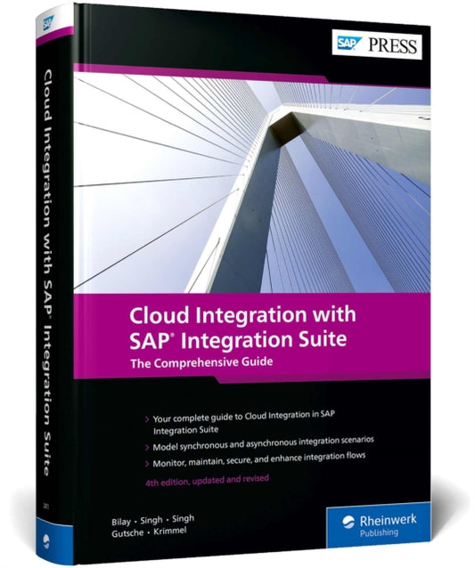 Book cover of: Cloud Integration with SAP Integration Suite. By: John Bilay